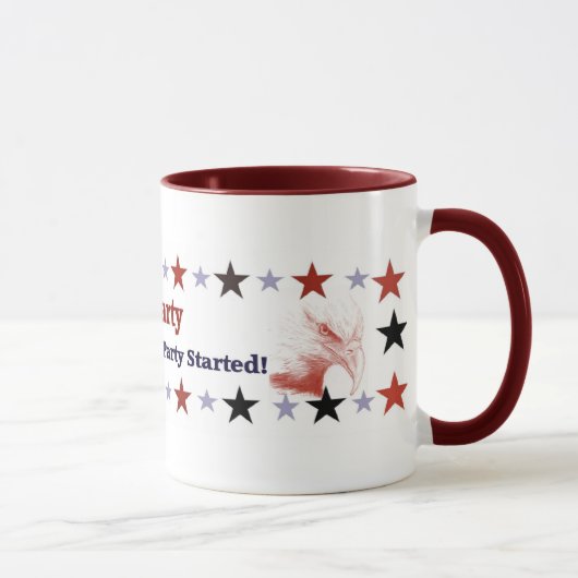 Tea Party Political Gear Mok (Rechts)