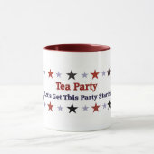 Tea Party Political Gear Mok (Midden)