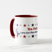 Tea Party Political Gear Mok (Voorkant links)