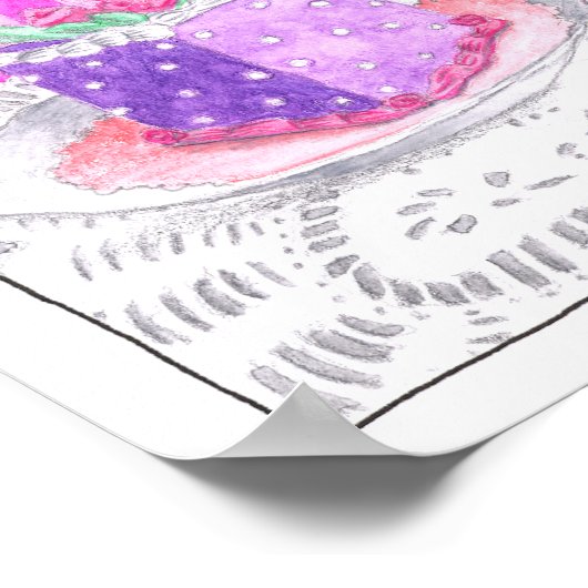 Tea Party Poster (Hoek)