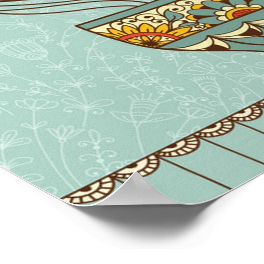 Tea Party Poster (Hoek)