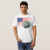 Tea Party Rebellion-shirt T-shirt (Voorkant volledig)