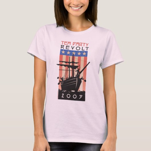 Tea Party Revolt 2009 T-shirt (Voorkant)