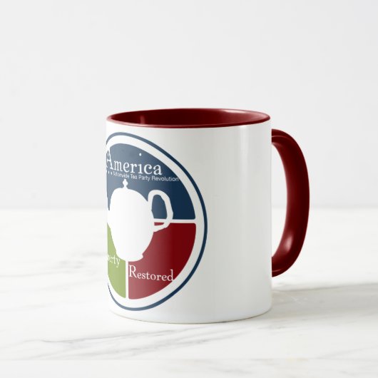 Tea Party Revolution Mok (Voorkant rechts)