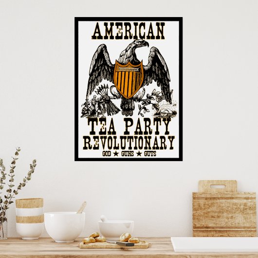 Tea Party Revolution Poster (Keuken)
