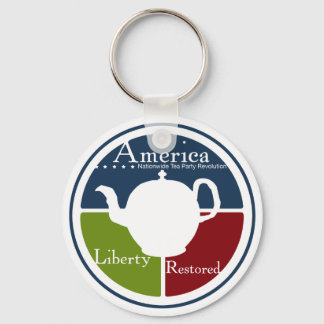 Tea Party Revolution sleutelhanger
