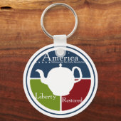 Tea Party Revolution sleutelhanger (Voorkant)