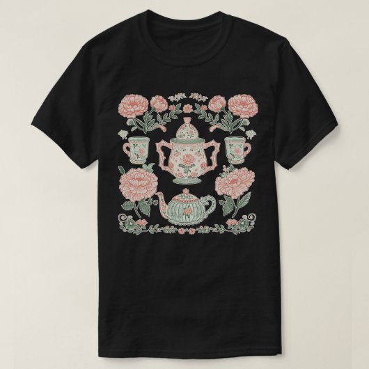 Tea Party set T-shirt (Design voorkant)