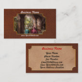 Tea Party - Sharing tea met Grandma 1936 Visitekaartje (Voorkant / Achterkant)