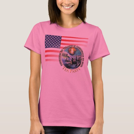 Tea Party Shirten T-shirt (Voorkant)