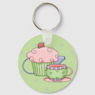 Tea Party Sleutelhanger