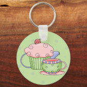Tea Party Sleutelhanger (Voorkant)