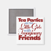 TEA party spotternij Herstel Sanity Magneet (Voorkant / Achterkant)