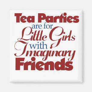 TEA party spotternij Herstel Sanity Magneet