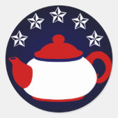 Tea Party Sticker (Voorkant)