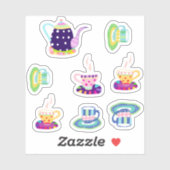 Tea Party:. Sticker (Vel)