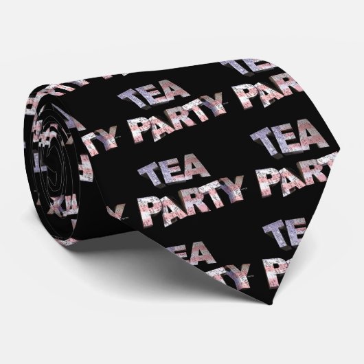 Tea Party Stropdas (Opgerold)