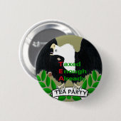 TEA Party Supply Ronde Button 5,7 Cm (Voorkant /achterkant)