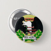 TEA Party Supply Ronde Button 5,7 Cm (Voorkant /achterkant)