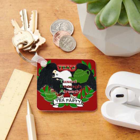 TEA Party Supply Sleutelhanger (Bureau)