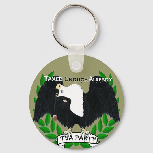 TEA Party Supply Sleutelhanger (Voorkant)