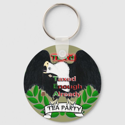 TEA Party Supply Sleutelhanger (Voorkant)