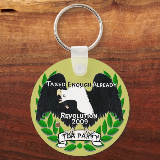 TEA Party Supply Sleutelhanger (Voorkant)