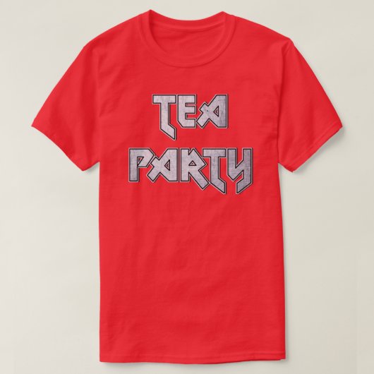 Tea party t-shirt (Design voorkant)