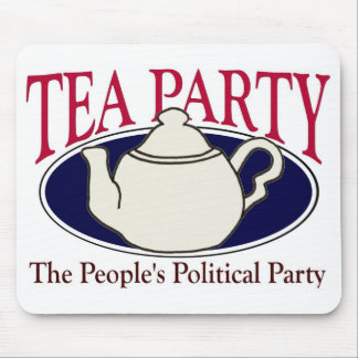 Tea Party Tax Day mousepad Muismat