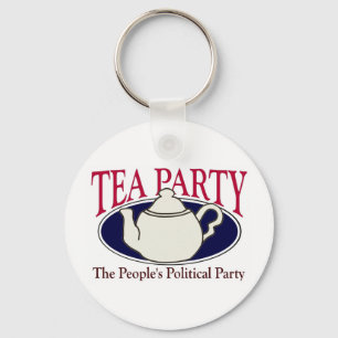 Tea Party Tax Day sleutelhanger