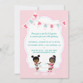 Tea Party (Tea Party) van het Afrikaanse-amerikaan Kaart (Voorkant)