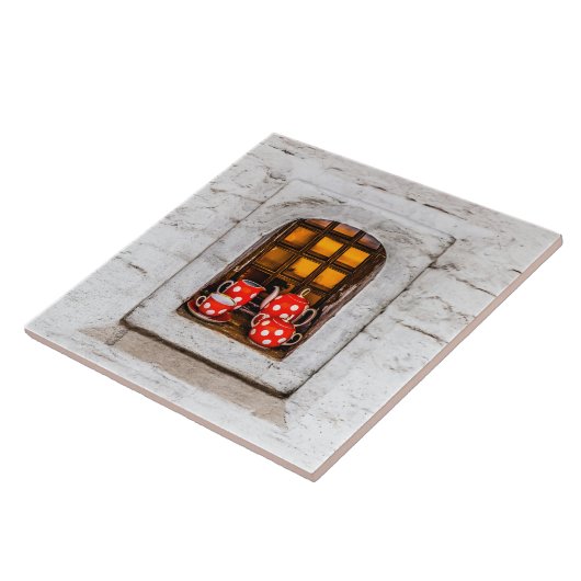 Tea Party Tegeltje (Zijkant)