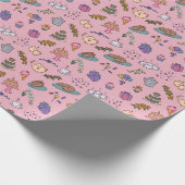 Tea Party Thed Wrapping Paper Cadeaupapier (Hoek)
