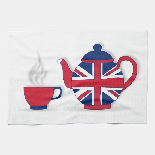 Tea Party Theedoek (Horizontaal)