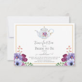  Tea Party Theepot Vrijgezellenfeest Kaart (Voorkant)