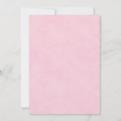 Tea Party thema verjaardagsfeestje uitnodiging (Achterkant)