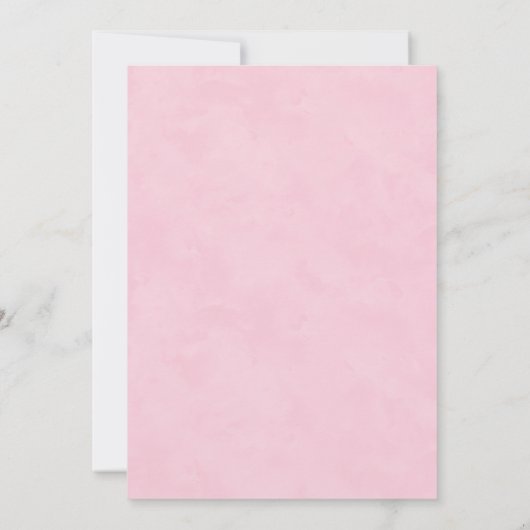 Tea Party thema verjaardagsfeestje uitnodiging (Achterkant)