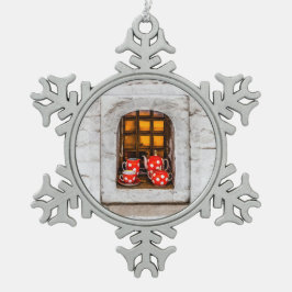 Tea Party Tin Sneeuwvlok Ornament