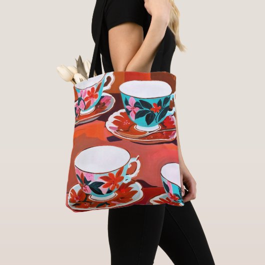 Tea Party Tote Bag (Dichtbij)