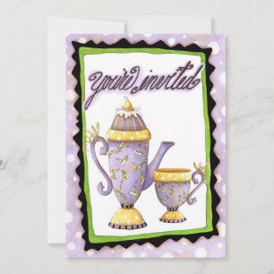 Tea Party - uitnodiging