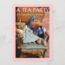 Tea Party - Uitnodiging