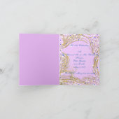 TEA PARTY UITNODIGING - THEECUPS EN BLOEMEN (Binnen)