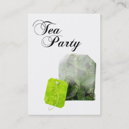 Tea Party uitnodigingen