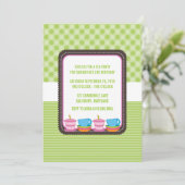 Tea Party | Uitnodigingen van de Partij van de Dag (Staand voorkant)