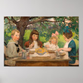Tea Party van Jessie Wilcox-Smith Poster (Voorkant)