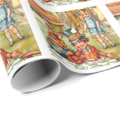 Tea Party van Mad Hatter - Alice in Wonderland Cadeaupapier (Rol Hoek)