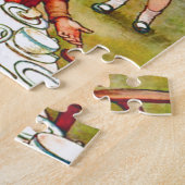 Tea Party van Mad Hatter - Alice in Wonderland Legpuzzel (Zijkant)