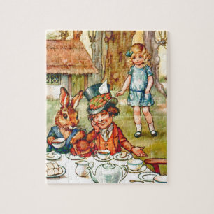 Tea Party van Mad Hatter - Alice in Wonderland Legpuzzel