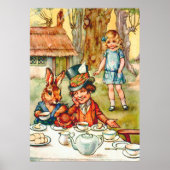 Tea Party van Mad Hatter - Alice in Wonderland Poster (Voorkant)