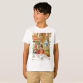 Tea Party van Mad Hatter - Alice in Wonderland T-shirt (Voorkant volledig)